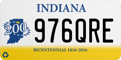 IN license plate 976QRE