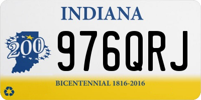 IN license plate 976QRJ