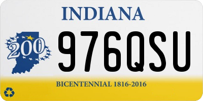 IN license plate 976QSU