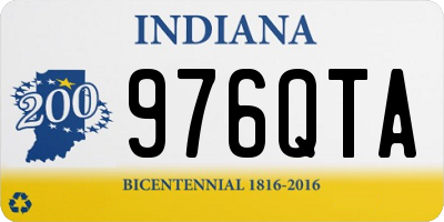 IN license plate 976QTA