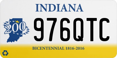 IN license plate 976QTC