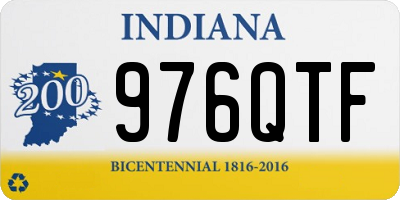 IN license plate 976QTF
