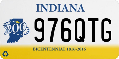 IN license plate 976QTG