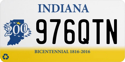 IN license plate 976QTN