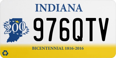 IN license plate 976QTV