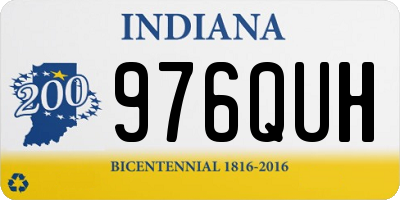 IN license plate 976QUH