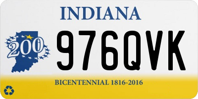IN license plate 976QVK