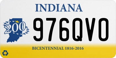 IN license plate 976QVO
