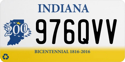 IN license plate 976QVV