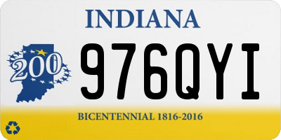 IN license plate 976QYI