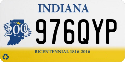 IN license plate 976QYP