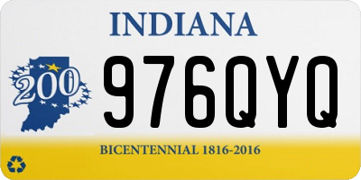 IN license plate 976QYQ