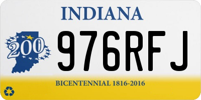 IN license plate 976RFJ