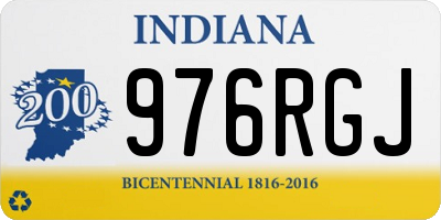 IN license plate 976RGJ