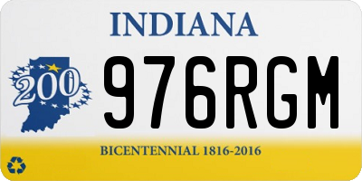 IN license plate 976RGM