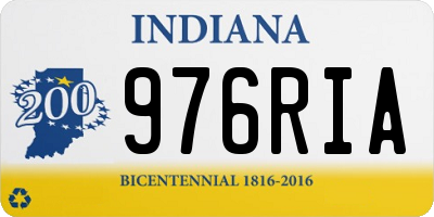 IN license plate 976RIA