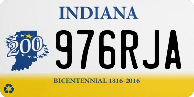 IN license plate 976RJA