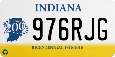 IN license plate 976RJG