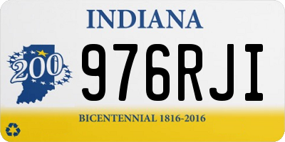 IN license plate 976RJI