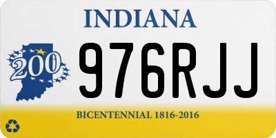 IN license plate 976RJJ