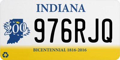 IN license plate 976RJQ