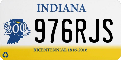 IN license plate 976RJS