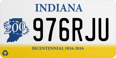 IN license plate 976RJU