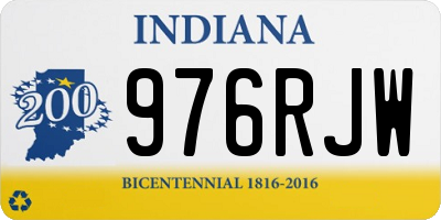 IN license plate 976RJW