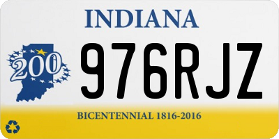 IN license plate 976RJZ