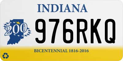 IN license plate 976RKQ