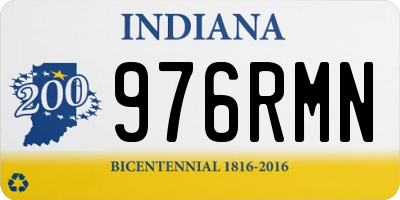 IN license plate 976RMN