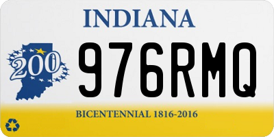 IN license plate 976RMQ