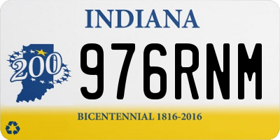 IN license plate 976RNM