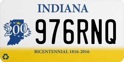 IN license plate 976RNQ