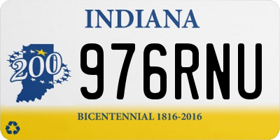 IN license plate 976RNU