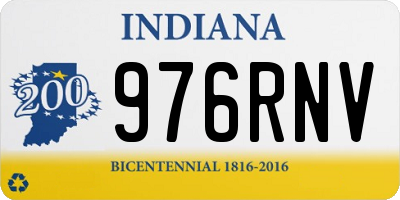 IN license plate 976RNV