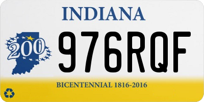 IN license plate 976RQF
