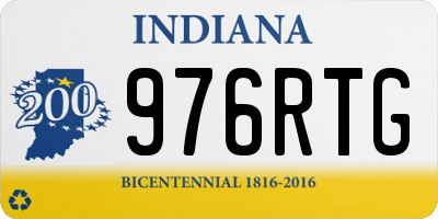 IN license plate 976RTG