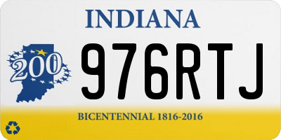 IN license plate 976RTJ