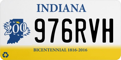 IN license plate 976RVH