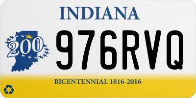 IN license plate 976RVQ