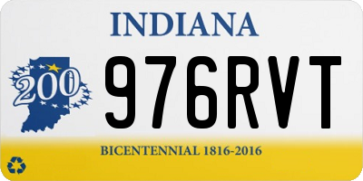 IN license plate 976RVT