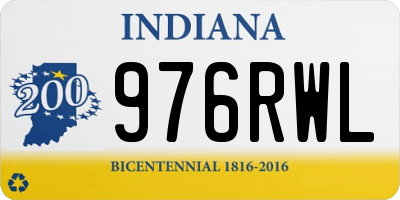 IN license plate 976RWL