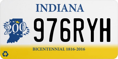 IN license plate 976RYH