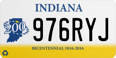 IN license plate 976RYJ
