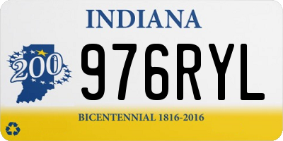 IN license plate 976RYL