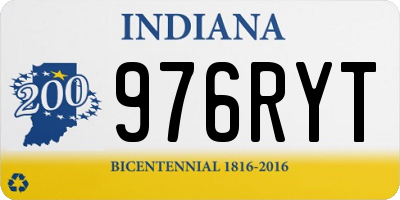 IN license plate 976RYT