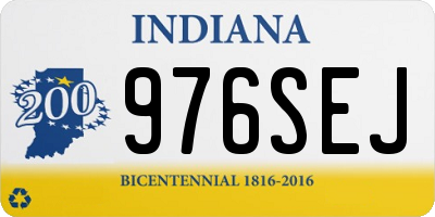 IN license plate 976SEJ