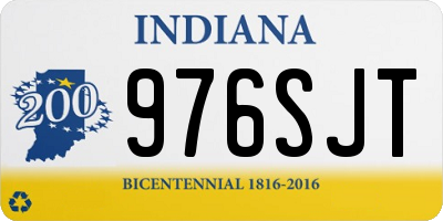 IN license plate 976SJT