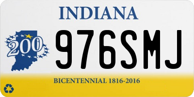 IN license plate 976SMJ